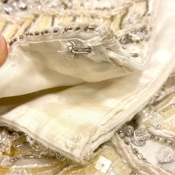 Ysa Makino‎ Designer Wedding Gown Embellished Strapless 10 - Picture 8 of 10